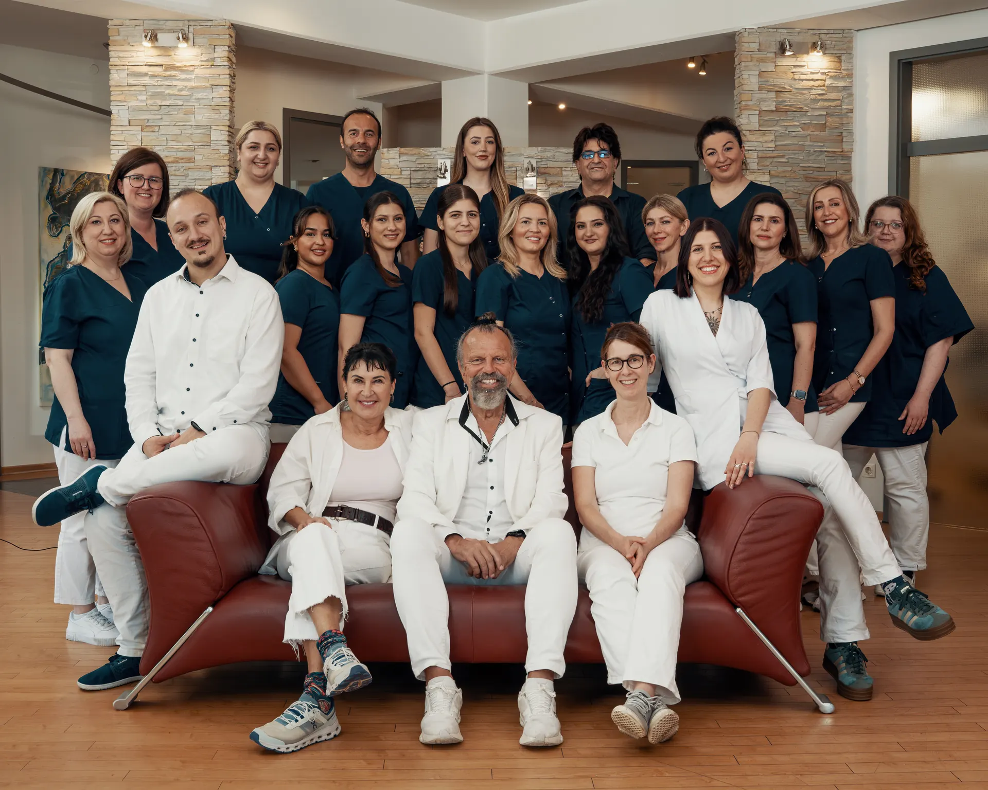 Das Team der Praxis Familie Wörner in Wesseling
